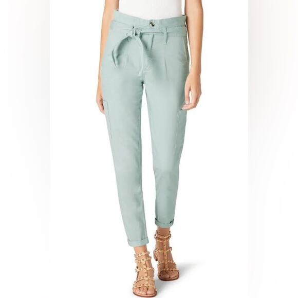 NWT Sam Edelman Women’s Utility Trouser Seafoam Size 14 / 32 - Picture 1 of 9